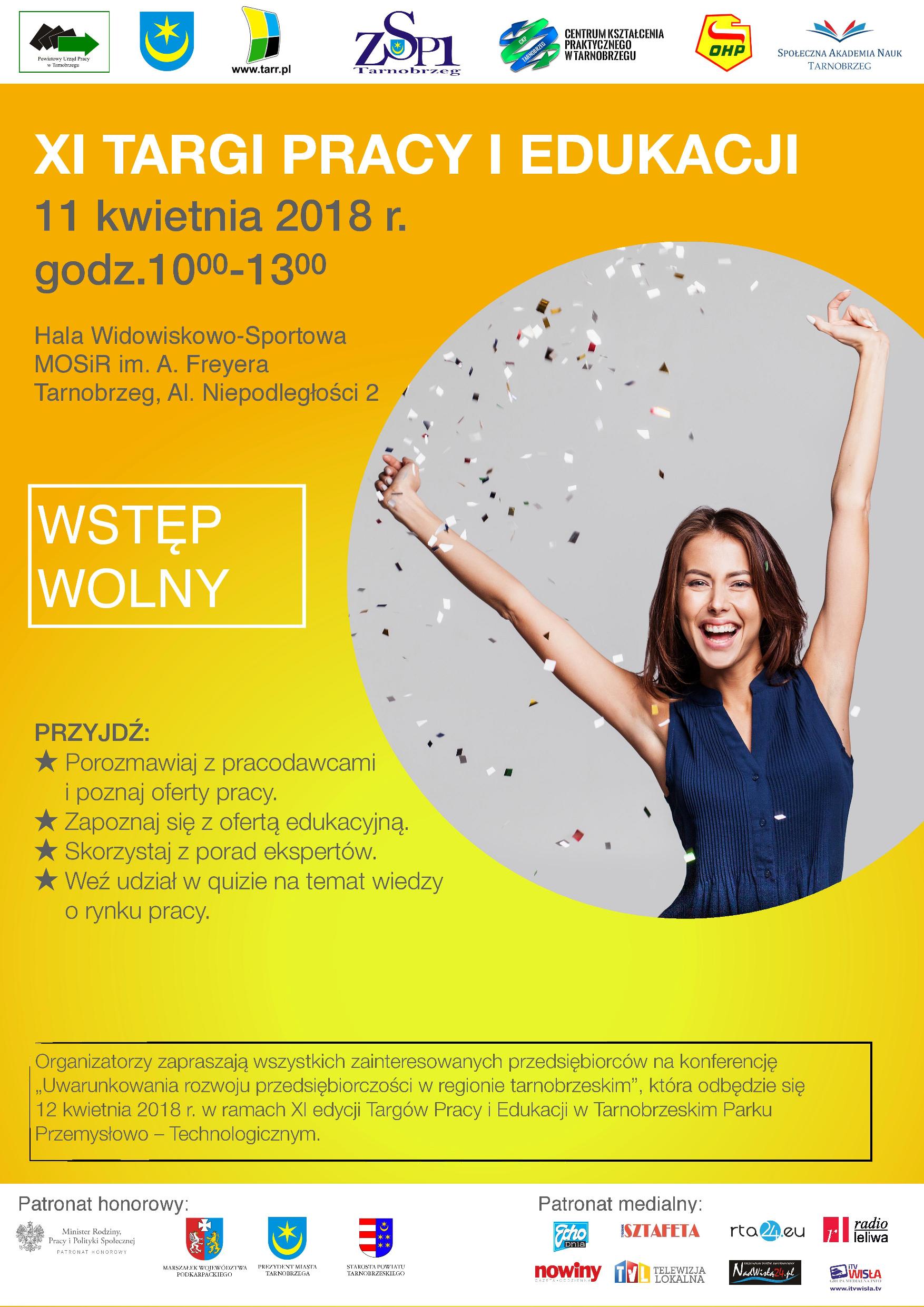 Targi Pracy i Edukacji 11 kwietnia 2018r.