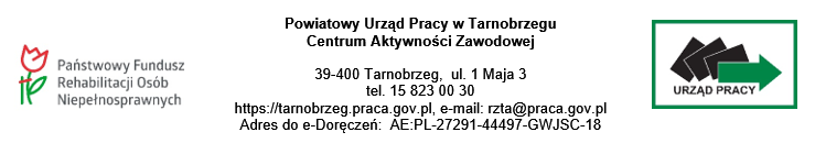 Nagłówek logotyp PFRON