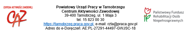 Nagłówek logotyp PFRON